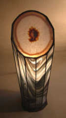 Lamp-Central-Agate,art work lamp, gallery with 12 pictures and a description 