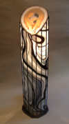 frontside of lighted Lamp BigHole