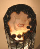 Light Black Smoker, a great picture of it's lighted agate