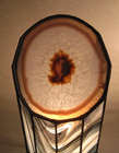 upper part of lighted Lamp Central Agate