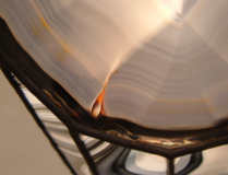 Lampe MiniFlame Detail des Achates