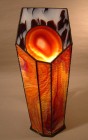 Горящая лампа "Пламя", вид спереди 