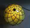 lighted 99 parts stylized little, yellow tree lamp 